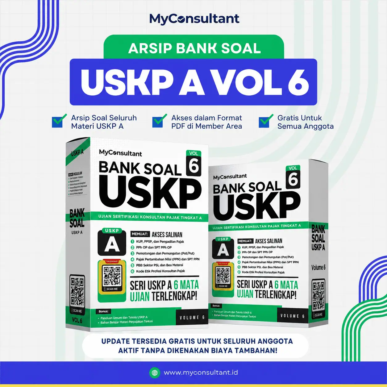 Arsip Bank Soal USKP A Volume 6 MyConsultant dalam format PDF