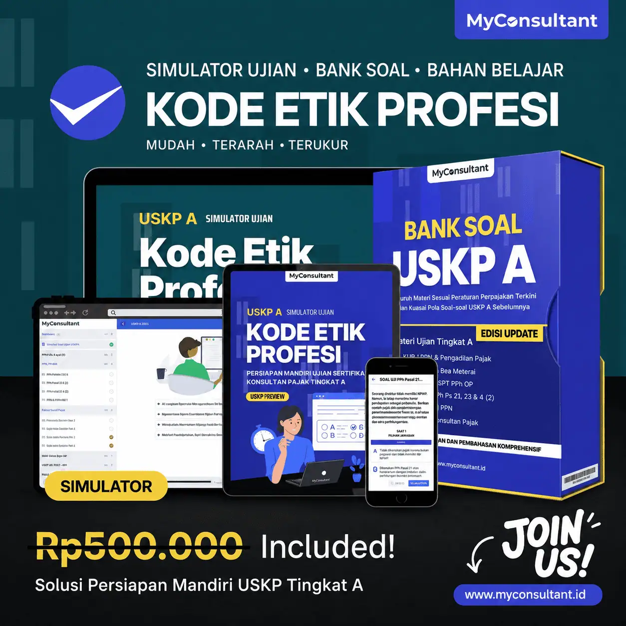 Ilustrasi materi Kode Etik Profesi Konsultan Pajak untuk ujian sertifikasi ikatan konsultan pajak