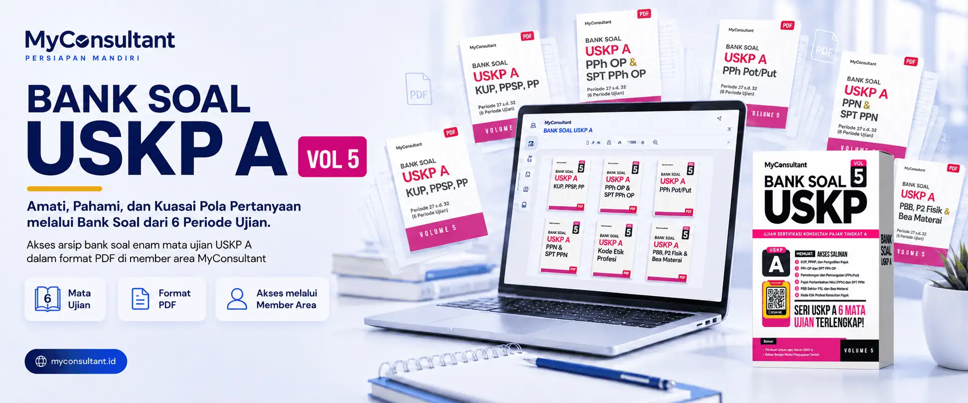 Bank Soal USKP A Volume 5 dalam format PDF di MyConsultant